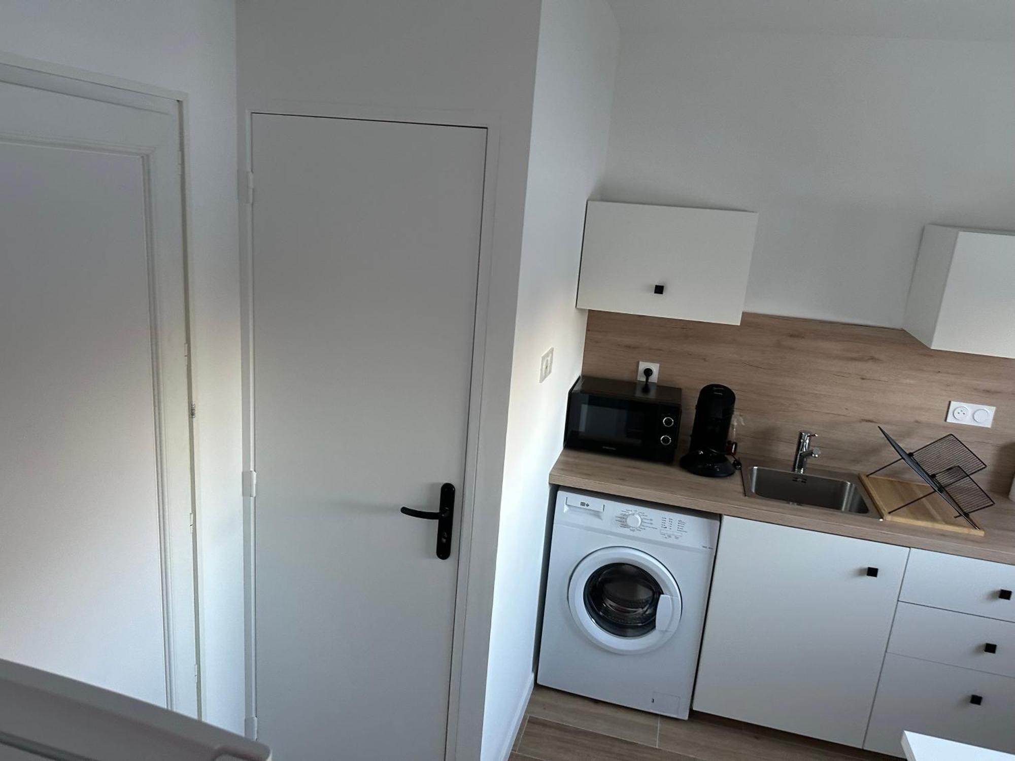 Flat Apartment Donville les Bains Bagian luar foto